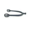 AJR Sport Matte Black Round End Spurs