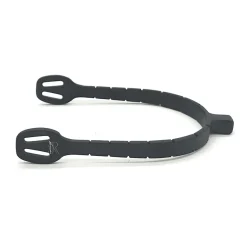 AJR Sport Matte Black Square End Spurs