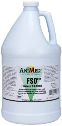 AniMed FSO Flaxseed Oil Blend - gallon