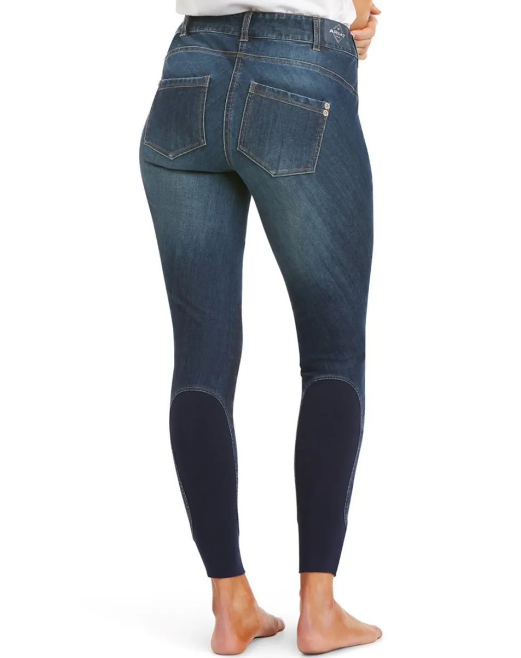 Ariat Halo Denim Knee Patch Breeches