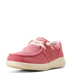 Ariat Hilo Pink Corduroy Shoes