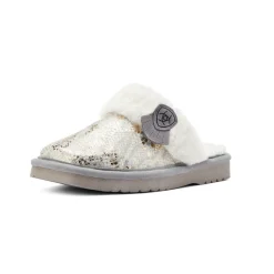 Ariat Jackie Square Toe Slipper Metallic Snake