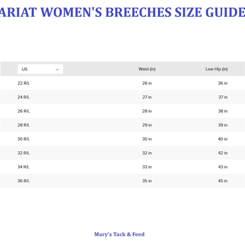 Ariat Tri Factor NT Knee Patch Breeches
