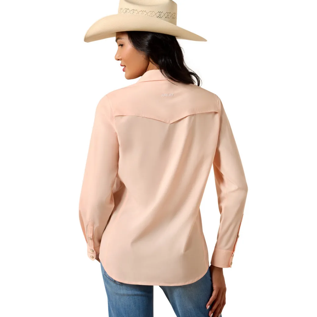 Ariat VentTEK LS Shirt | Peach