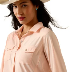 Ariat VentTEK LS Shirt | Peach