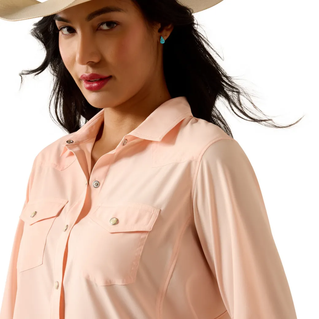 Ariat VentTEK LS Shirt | Peach