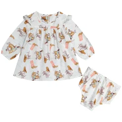 Baby Wrangler Rodeo Print Dress Set