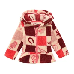 Baby Wrangler Western Fleece Zip Hoodie