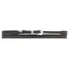 Basketweave Black Leather Hatband