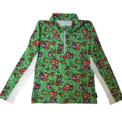 Belle & Bow Foxes & Hounds Sun Shirt LS