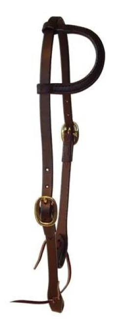 Berlin Custom Leather Slide Ear with Ties