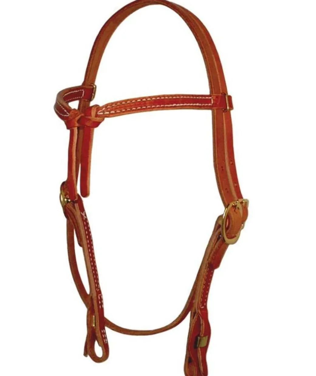 Berlin Leather Quick Change Knot Brow Headstall