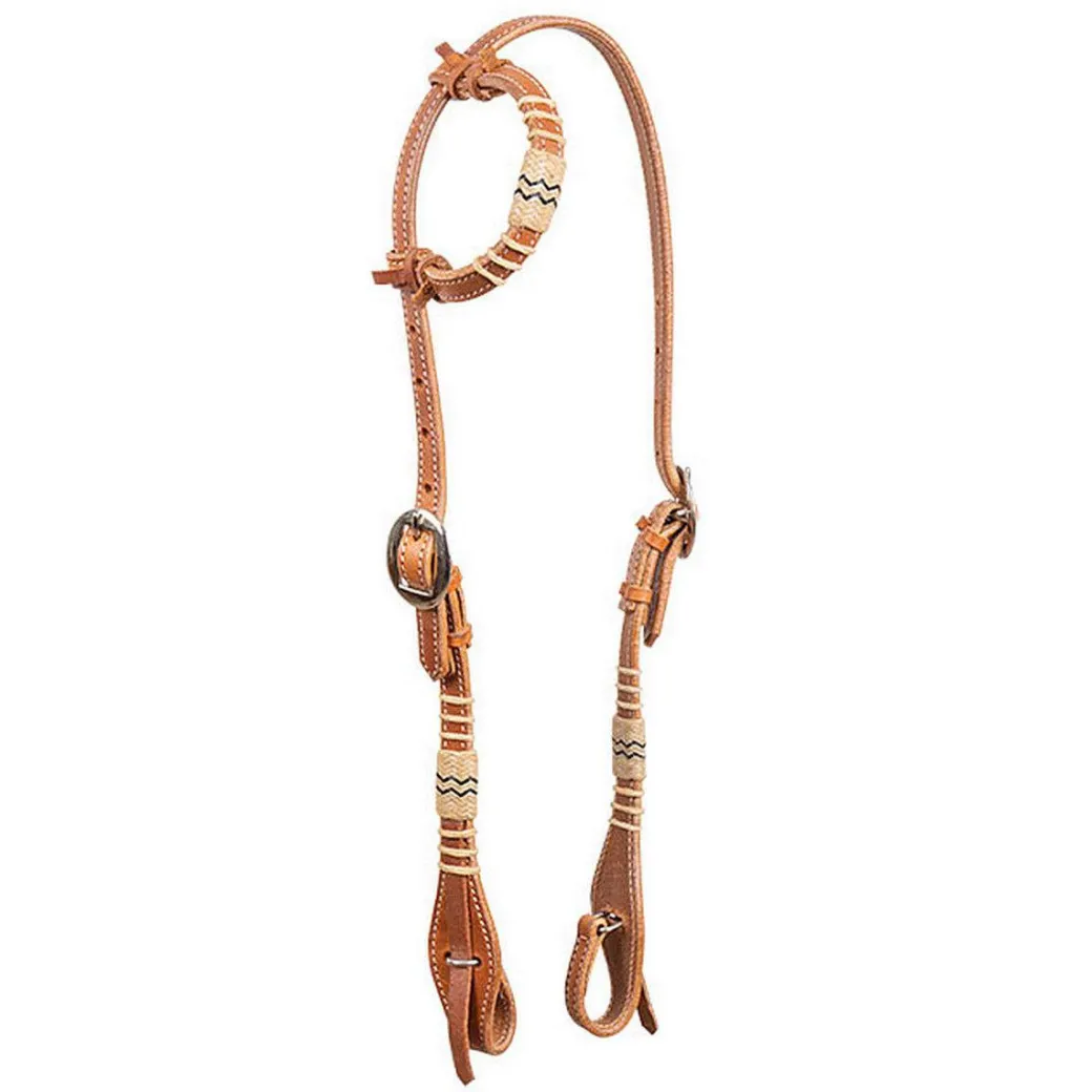 BLR Quick Change Rawhide One Ear Headstall