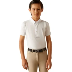 Boys Ariat TEK Short Sleeve Show Shirt