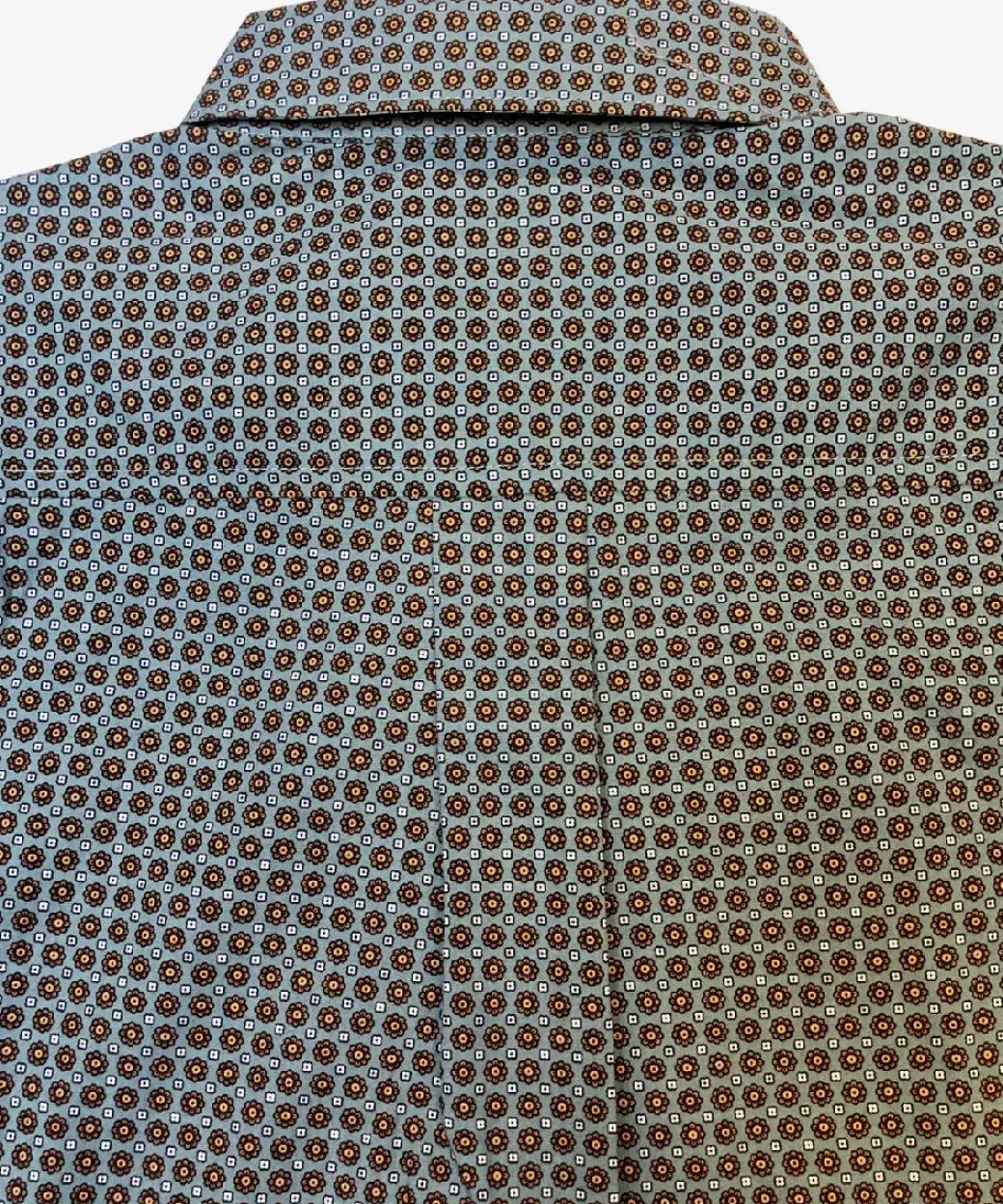 Boys Cinch Blue Foulard Button-Down Shirt