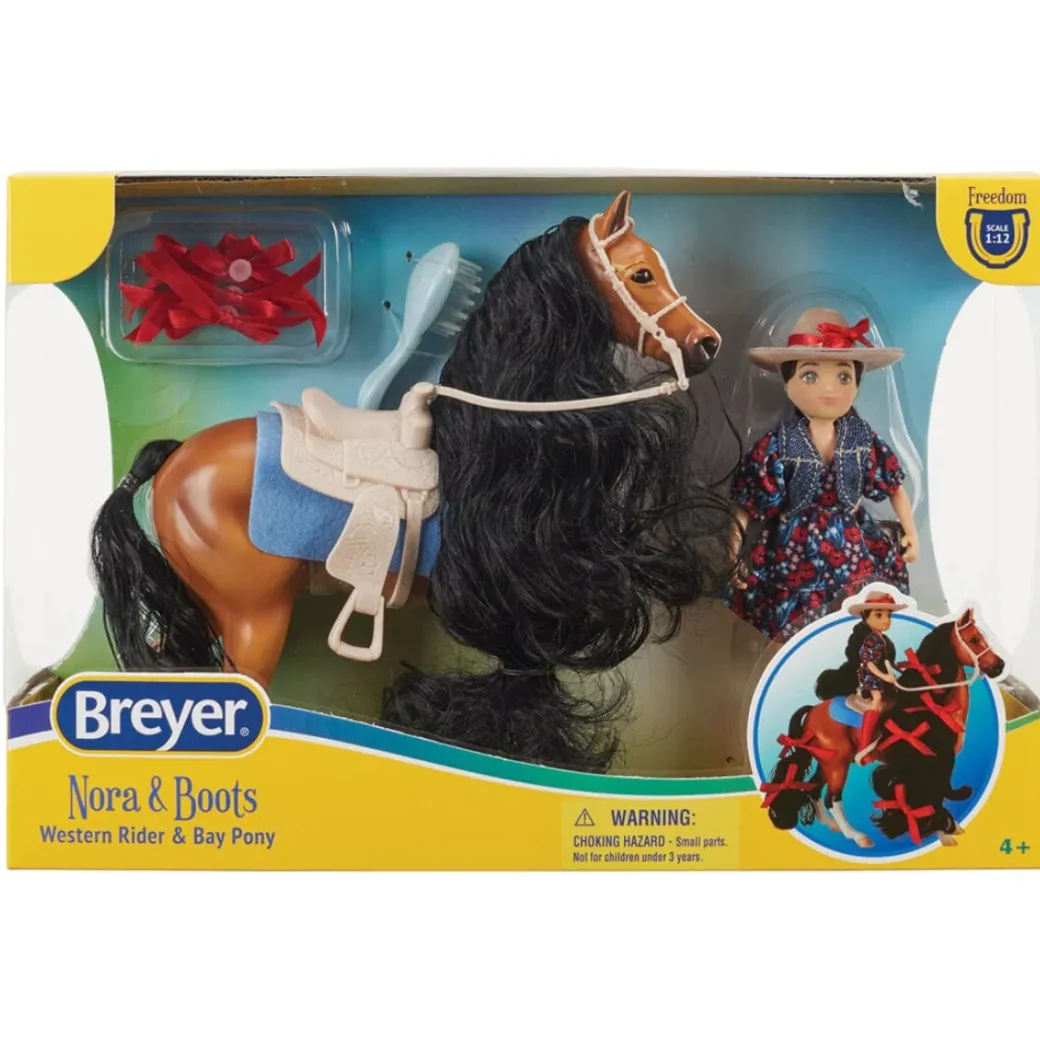 Breyer Nora & Boots Western Horse & Rider