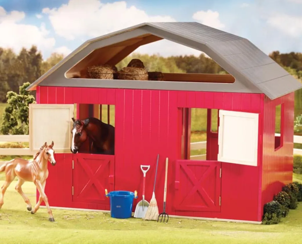 Breyer Red Two Stall Horse Barn