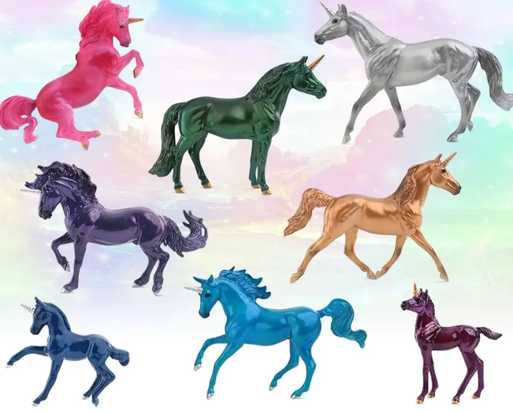 Breyer Stablemates Deluxe Sparkling Unicorns Collection