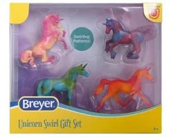 Breyer Stablemates Unicorn Swirl Gift Set
