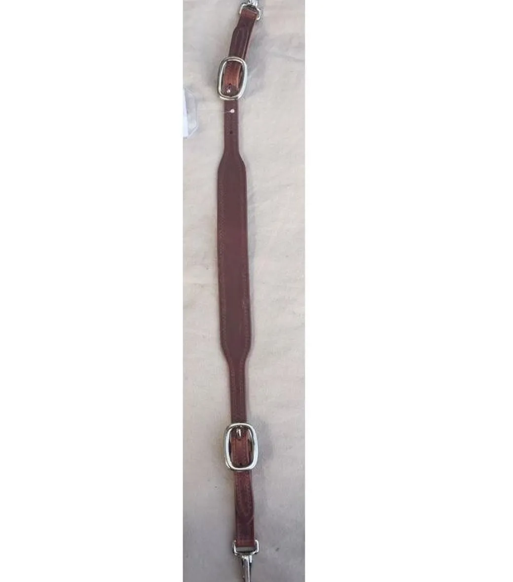 Buckaroo Leather Over Neck Breast Collar Strap