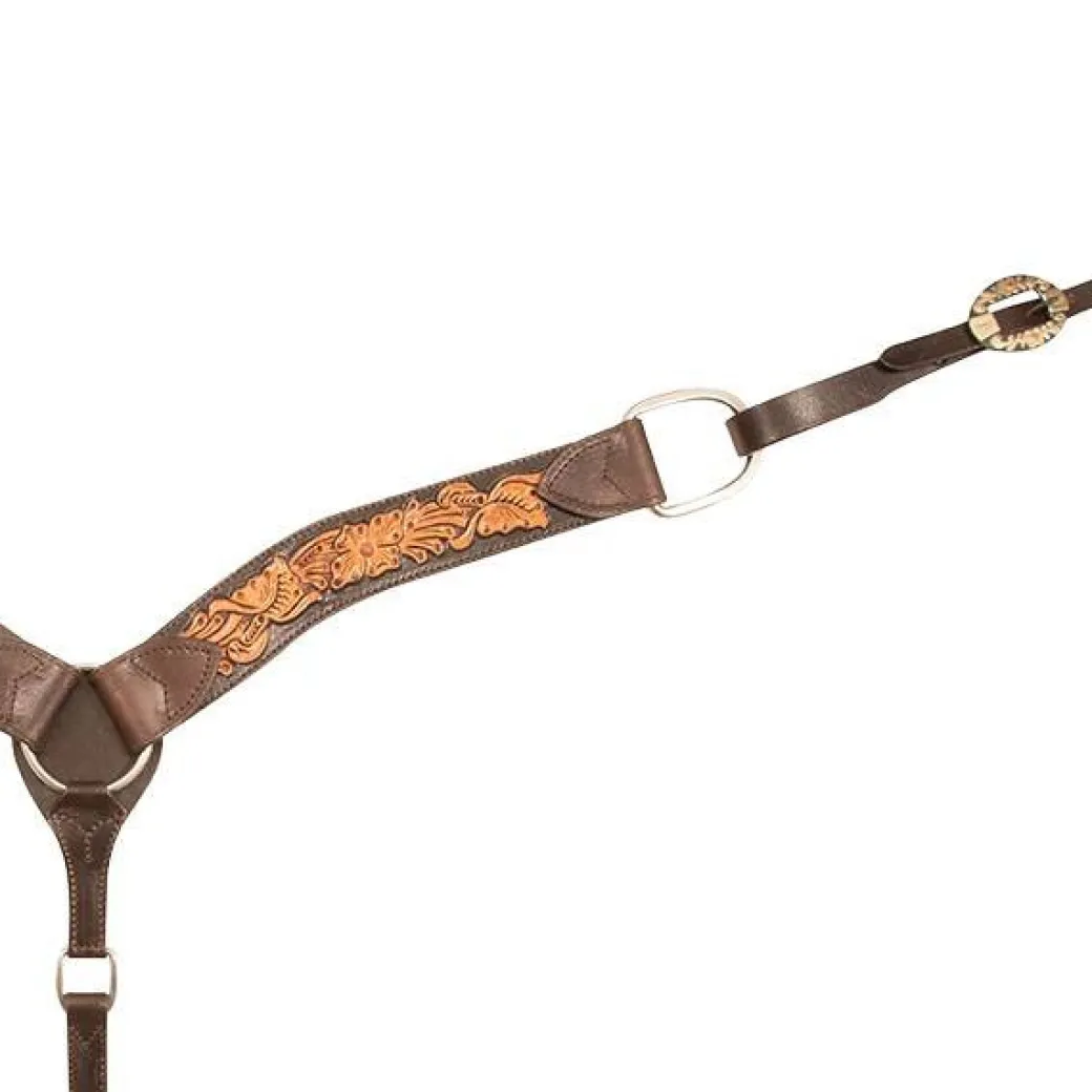 Cashel Two-Tone Floral Breast Collar