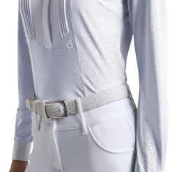 Cavalleria Toscana American LS Perforated Show Shirt