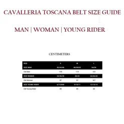 Cavalleria Toscana Elastic Leather Belt