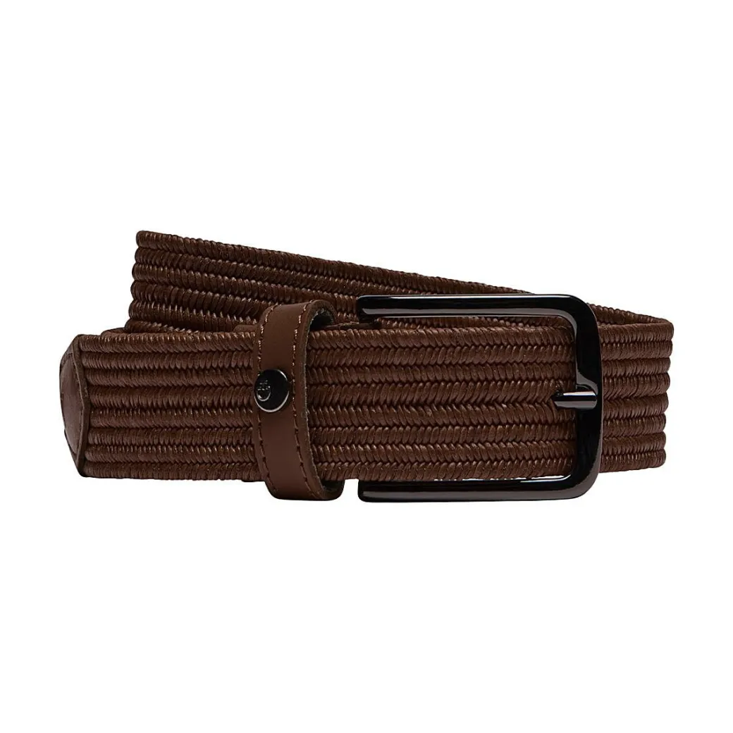 Cavalleria Toscana Elastic Leather Belt