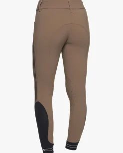 Cavalleria Toscana Embossed Stripe Breeches Knee Grip