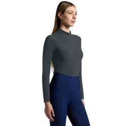 Cavalleria Toscana High Collar LS Training Shirt