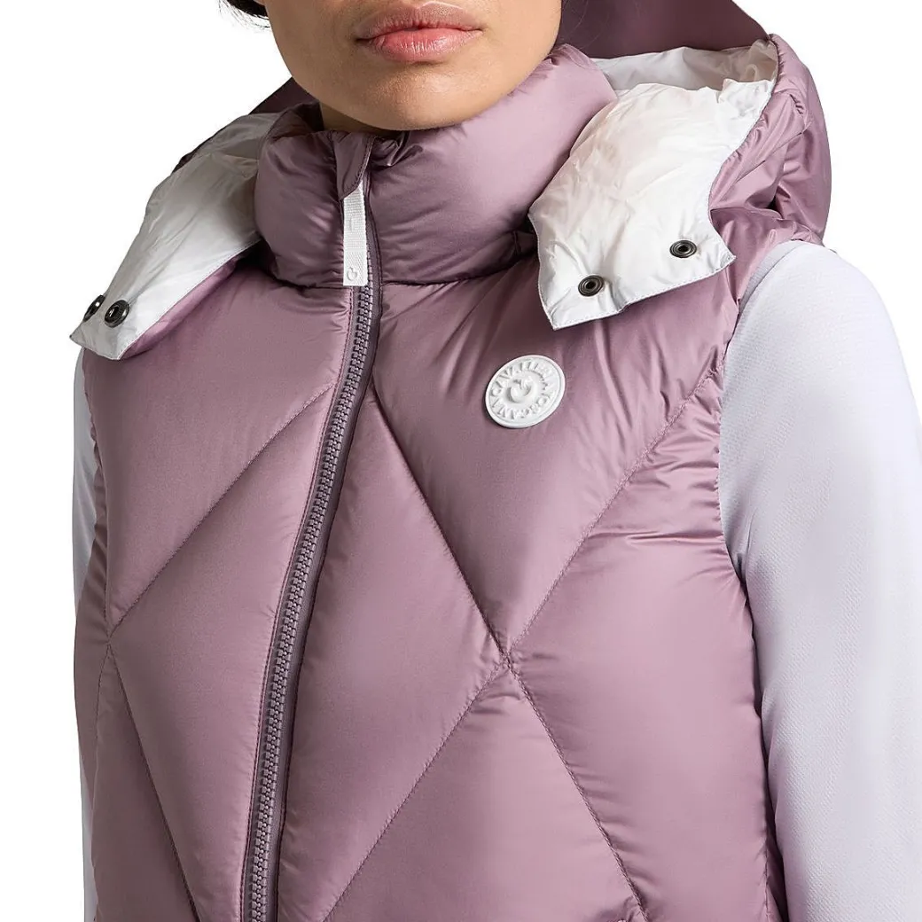 Cavalleria Toscana Packable Down Hooded Vest