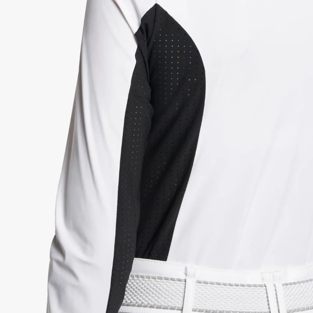 Cavalleria Toscana Perforated Insert Hunter Polo LS