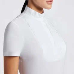 Cavalleria Toscana Pleated Bib SS Show Shirt