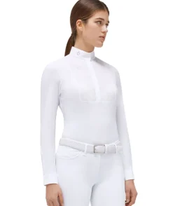 Cavalleria Toscana Pleated Bib Competition Shirt LS