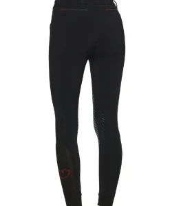 Cavalleria Toscana Team Red Stripe Knee Grip Breeches