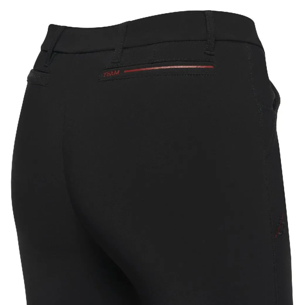Cavalleria Toscana Team Red Stripe Knee Grip Breeches
