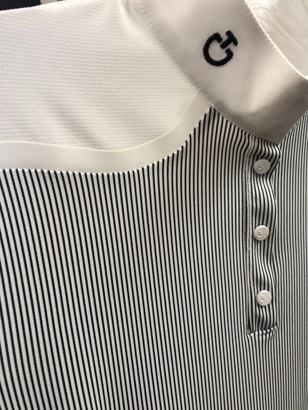 Cavalleria Toscana Tech Piqué Polo Short Sleeve
