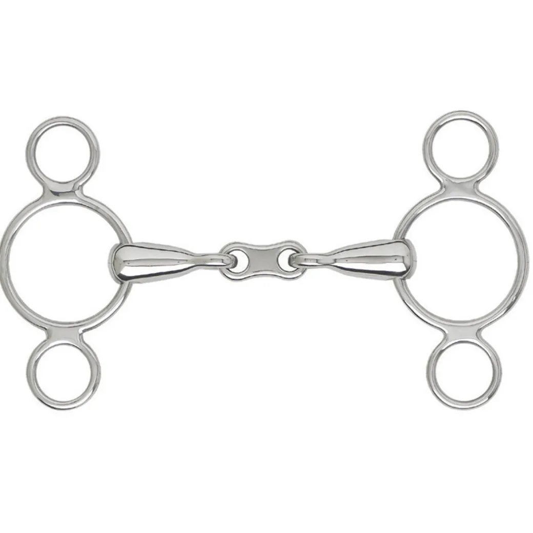 Centaur French Link 2-Ring Gag