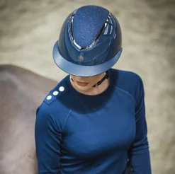 Charles Owen Kylo EQx Helmet Sparkly Wide Peak