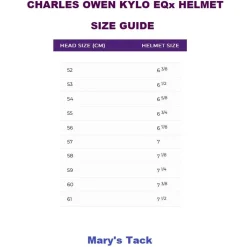Charles Owen Kylo EQx Helmet Wide Peak