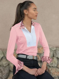 Chestnut Bay SkyCool Liberty LS Show Shirt