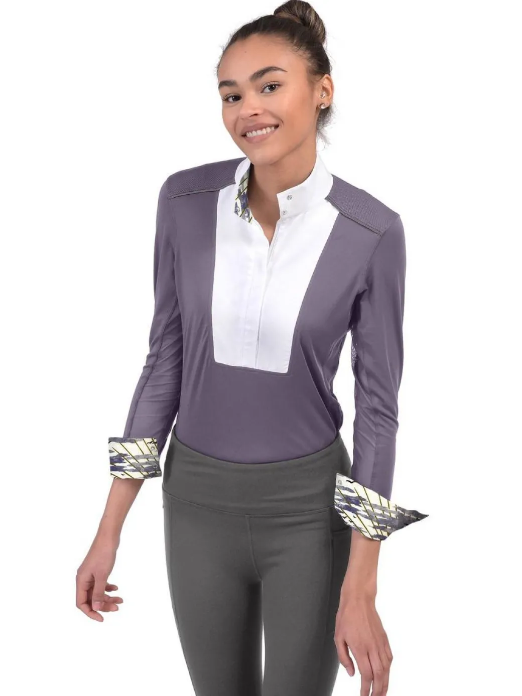 Chestnut Bay SkyCool Liberty LS Show Shirt