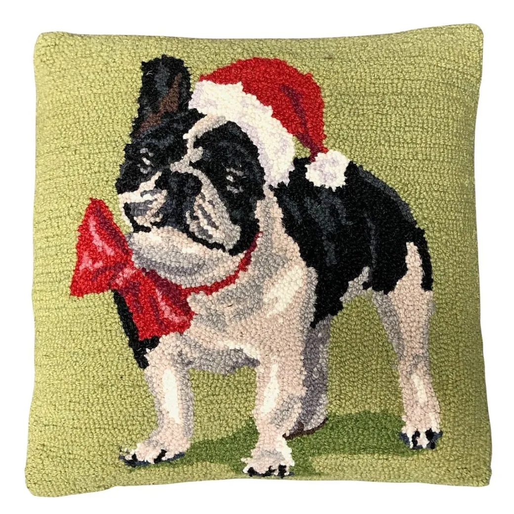 Christmas Dog Pillows 16" Square