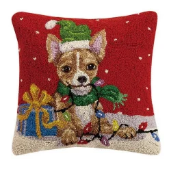 Christmas Dog Pillows 16