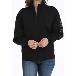 Cinch Scuba Knit 1/4 Zip Pullover