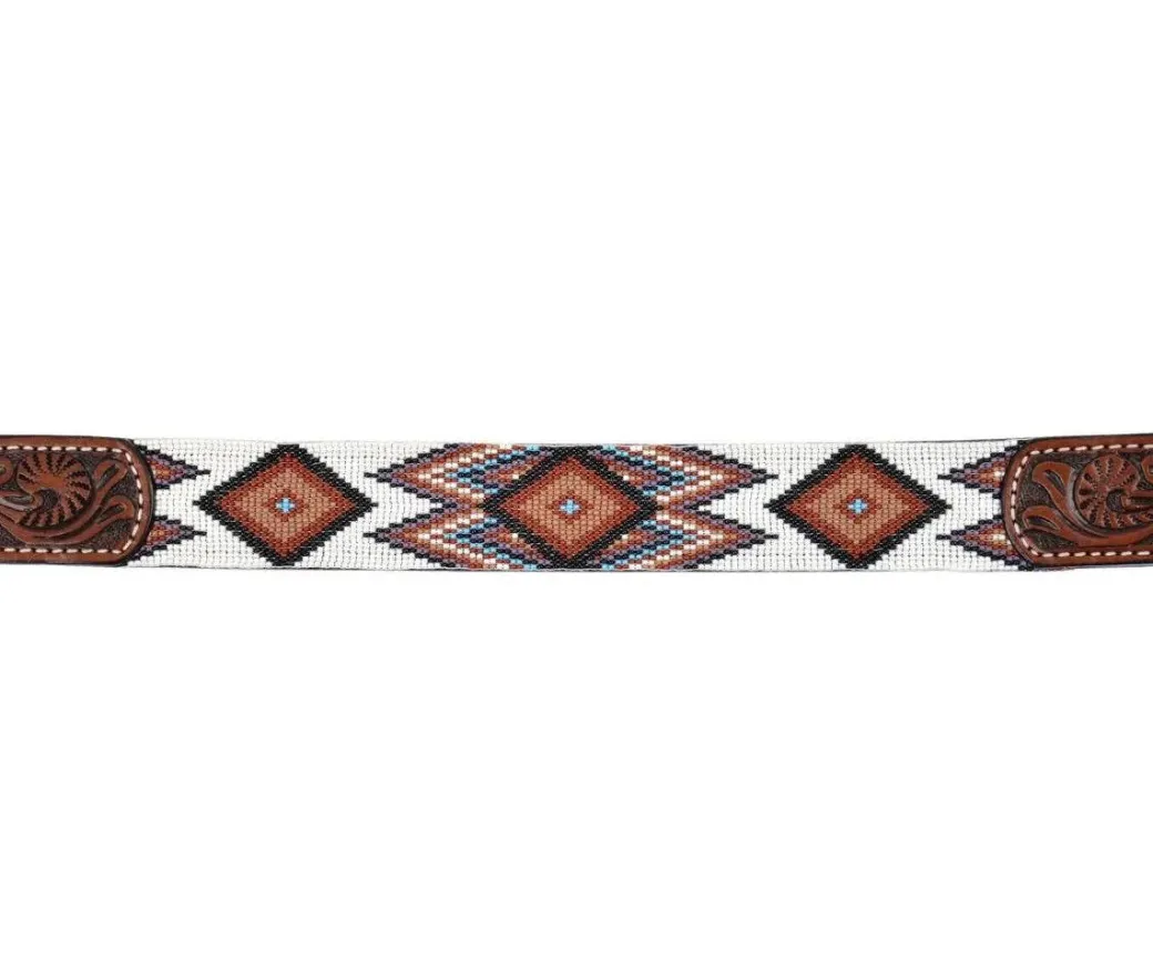 Circle Y Beaded Aztec Infinity Breast Collar