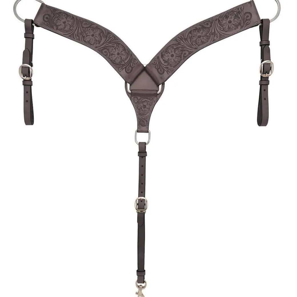 Circle Y Classic Floral 3" Breast Collar