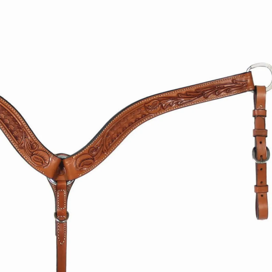 Circle Y Julie Goodnight Floral Combo Breast Collar