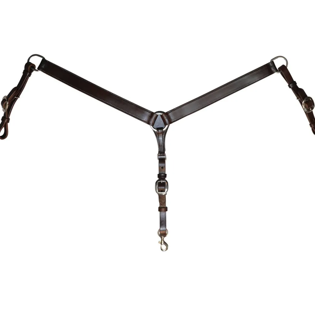 Circle Y Stitched Straight Breast Collar
