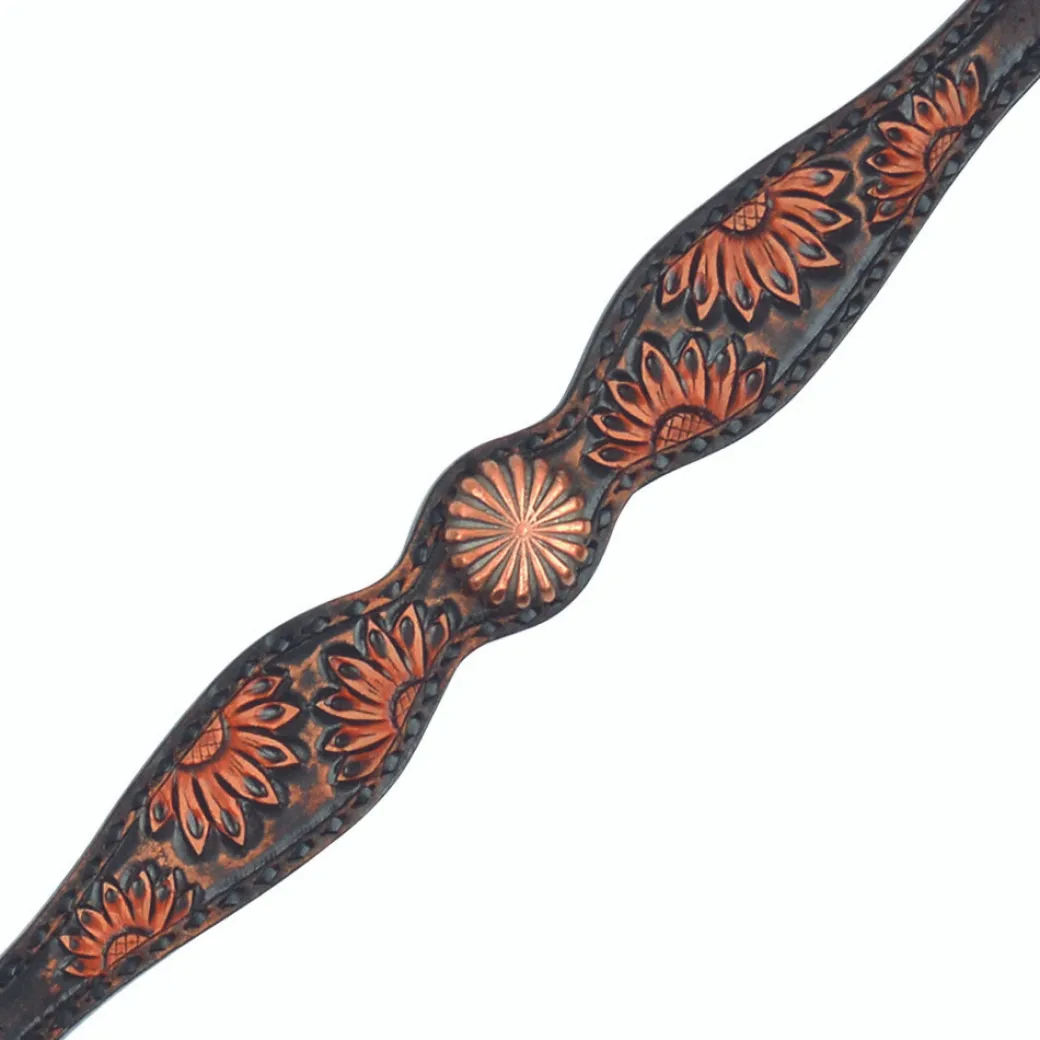 Circle Y Sunflower Breast Collar